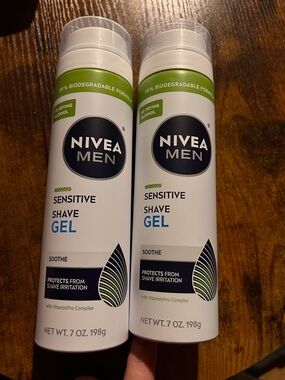 NIVEA Men Sensitive Shave Gel — Bundle of 2
